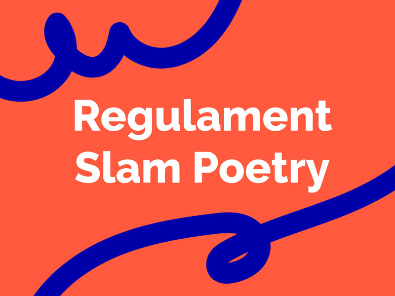 Regulament Slam Poetry